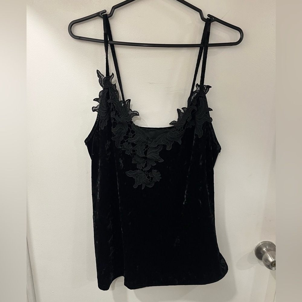 Black Floral Top